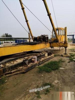 山東東營轉(zhuǎn)讓鵬達8T柴油錘樁機